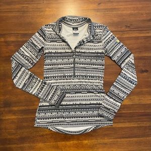 Women’s Nike Pro 8-Bit Fair Isles Half-Zip Athletic Jacket Small